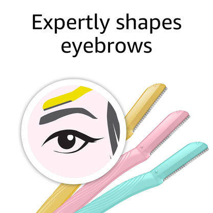 Eyebrow Razor Set – Face & Brow Shapers with Microguard Blades
